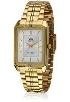 Q&Q S118-001Ny Golden/Silver Analog Watch