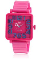 Q&Q Vr06J004Y Pink/Pink Analog Watch