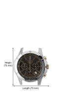 Seiko Ssb109P1 Silver/Black Chronograph Watch