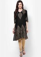 Shree Black Printed Kurtis