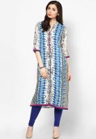 Shree Cream Printed Kurtis