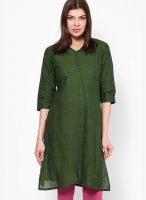 Shree Green Solid Kurta