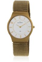 Skagen 233Lgg2M Golden/Silver Analog Watch