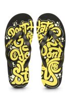 Sole Threads Black Flip Flops