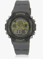 Sonata 77006Pp02j Grey/Grey Digital Watch
