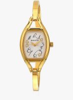 Sonata 8114Ym04 Golden/Two Tone Analog Watch