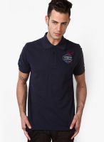 TBASE Blue Polo T-Shirt