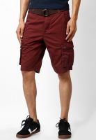 TBASE Maroon Shorts