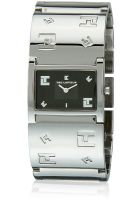 Ted Lapidus D0349Rnhx Silver/Black Analog Watch