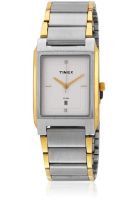 Timex Ct15 Golden/Silver Analog Watch