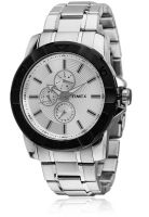 Timex E Class Ti000S40200 Silver Analog Watch
