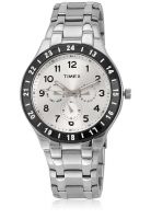 Timex F900 Silver/White Analog Watch