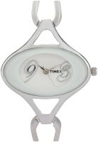 Timex J800 Silver/White Analog Watch