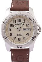 Timex T46681 Coffee/White Analog Watch