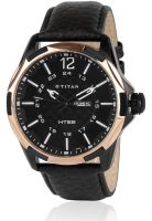 Titan Htse NC1573KL02-DB456 Black/Black Analog Watch