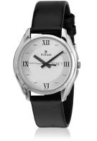 Titan Karishma ND1578SL03-DB763A Black/White Analog Watch