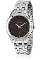 Titan Tycoon Nd1558Sm02 Silver/Black Analog Watch