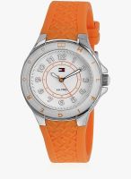 Tommy Hilfiger Th1781274/D Orange/Silver Analog Watch