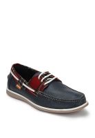 U.S. Polo Assn. Navy Blue Boat Shoes