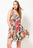 Vero Moda Beautiful Floral Printed Summer Sleeveless Dress