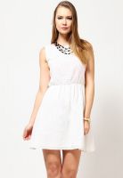 Vero Moda Snow White Lace Yoke Dress