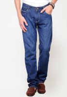 Yepme Blue Regular Fit Medium Wash Denim