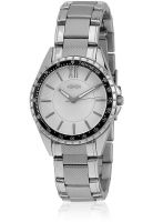 Aspen Ap1573 Silver/White Analog Watch