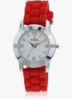 Aveiro Av20Whtred Red/White Analog Watch