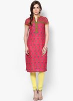 Biba Fuchsia Printed Kurtas