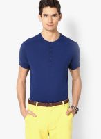 Breakbounce Irish Blue Frankfurt Henley T Shirt