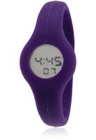 Breo Digital B-Ti-Spn2M Purple Digital Watch