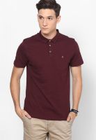 Burton Maroon Polo T-Shirt