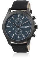 CITIZEN An3525-01L Black/Blue Chronograph Watch