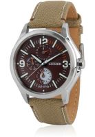 CITIZEN Ap4000-07W Brown Analog Watch