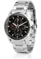 CITIZEN Ca0360-58E Silver/Black Chronograph Watch