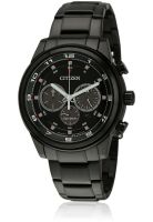 CITIZEN Ca4035-57E Black/Black Chronograph Watch