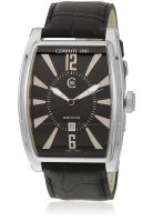 Cerruti Crd008A222C Ct-580 Black Analog Watch