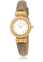 DKNY NY8563 Golden/White Analog Watch