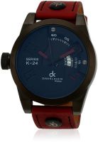 Daniel Klein Dk10147-6 Red/Black Analog Watch