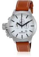 Danish Design Iq12Q712 Brown/White Chronograph Watch