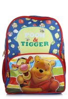 Disney 16 Inches Pooh Wtp With Tigger Blue School Bag