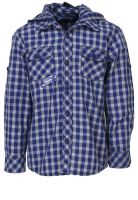 Dreamszone Navy Blue Casual Shirt