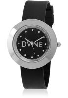 Dvine UD5007BK01 Black/Black Analog Watch