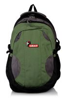 F GEAR 15 Inches Infinity Black Green Laptop Backpack
