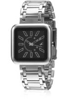 Fastrack 1387Sm03-Dc529 Silver/Black Analog Watch