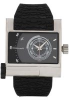 Fastrack 3065Sp02-Db255 Black / Silver Analog Watch