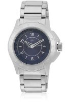 Fastrack 3075Sm02 Silver/Blue Analog Watch