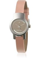 Fastrack Ne2298Sl06-J424 Pink/Grey Analog Watch