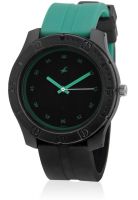 Fastrack Tees Nd3062Pp12 Black / Green Analog Watch