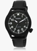 Fossil The Aeroflite Am4515 Black/Black Analog Watch